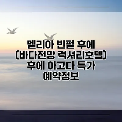 멜리아 빈펄 후에 (바다전망 럭셔리호텔) 후에 아고다 특가 예약정보