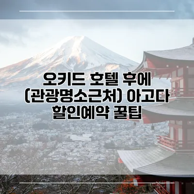 오키드 호텔 후에 (관광명소근처) 아고다 할인예약 꿀팁